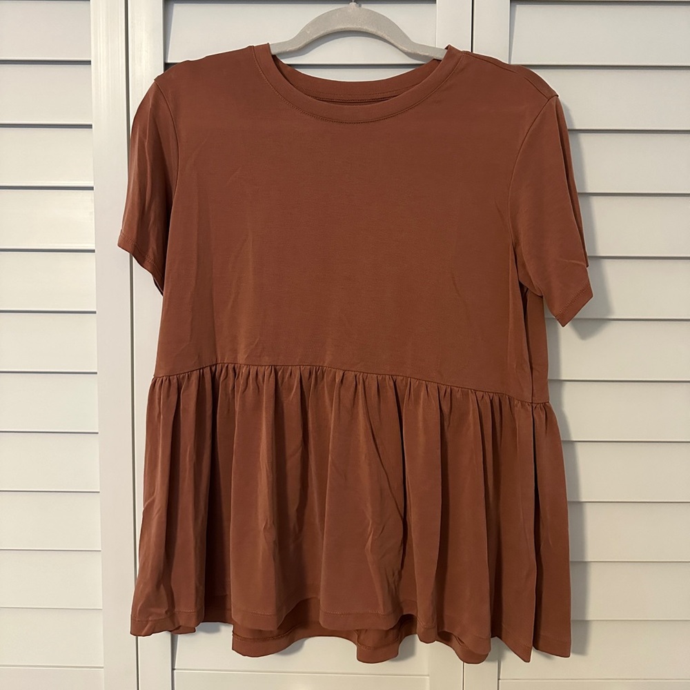 Apricot American Eagle blouse